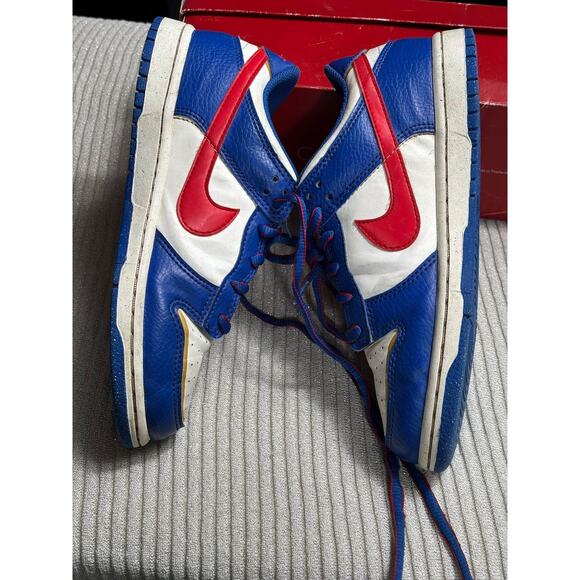 Nike Dunk Low Next Nature PS 'Superhero' Kids Size 3Y Blue FD0673-400 - Picture 2 of 9